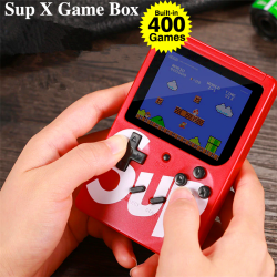 Retro Handheld Game Console Emulator Built-in 400 Classic Game, Sup X Game Box, BEST GIFT FOR CHILDREN